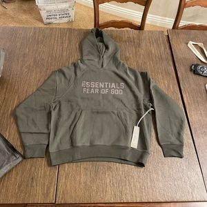 Essentials fear of god hoodie